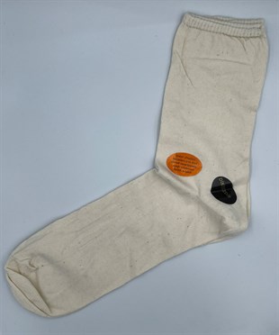 3'lü Erkek Patentli Gümüş Egzama Çorabı