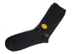 3Lü Şeker Erkek Gümüş Çorap-Siyah Renk-